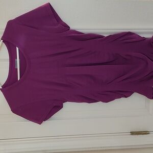 Athleta Rasberry Breathe tee